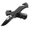 Cat 8 Inch Folding Knife with Seat Belt Cutter and Glass Break 980012